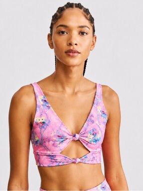 Love Shack Fancy x Beach Riot Bowie Workout Top